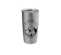 Hikes More Mountains and Nature Stainless Steel Insulated Tumbler