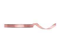 HIKIhooray Satin Ribbon Dusky Pink 6 mm x 25 m Double Sided Ribbon with Elegant Shine - Gift Ribbon & Decorative Ribbon for Wedding, Birthday, Crafts & DIY