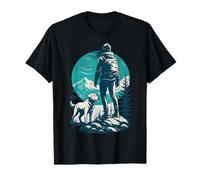 Hiking Adventure With Lab-Dog Lovers Exploration Apparel T-Shirt