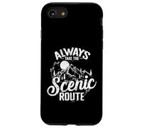 Hiking Always Take the Scenic Route Makes a Difference Case for iPhone SE (2020) / 7/8