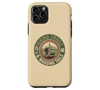 HIking and Dogs Wagging Tails Love to Hike Mountain Camping Case for iPhone 11 Pro
