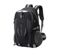 Hiking and Trekking Backpacks - 40 Litre Outdoor Hiking Backpack, Large Bag with Organizer for Men and Women Suitable for Cycling, Travel, Climbing, Mountaineering and Outdoor Activities, Black,