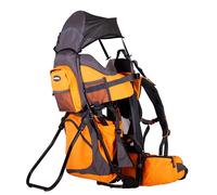 Hiking Baby Carrier Backpack - Comfortable Toddler/Baby Backpack Carrier System with Diaper Change Pad, Insulated Pocket + Rain and Sun Hood to Protect Your Child