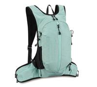Hiking Backpack 18L with Hydration Sleeve for Men Women, Light green | Hydration Sleeve, Breathable, -scratch, Waist Belt Pocket, Unisex