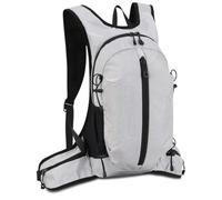 Hiking Backpack 18L with Hydration Sleeve for Men Women, white | Hydration Sleeve, Breathable, -scratch, Waist Belt Pocket, Unisex