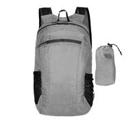 Hiking Backpack - 20l Waterproof Breathable Foldable Backpack | Compact Lightweight Backpacks | Comfortable Shoulder Straps For Airplane Workout Business Trips Daily Picnic Lake Blue Gray Sapphire