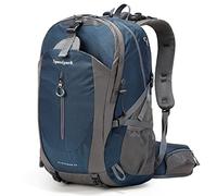 Hiking Backpack 40L Waterproof Lightweight Hiking Daypack Trekking Camping Outdoor Sport Travel Backpacks for Men Women, Royal Blue, Large