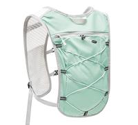 Hiking Backpack Lightweight 8L, 3D Breathable Mesh Backpack with Water Bottle & Phone Pockets, Travel Daypack for Men Women, Cycling & City Tour (Light Green)