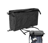 Hiking Backpack Pouch - Dyneema Expandable Backpack Top Compartment | Lightweight Water Resistant Multi-Purpose Pocket | 12L Large Capacity Outdoor Gear Accessory for Climbing Fishing Travel