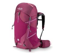 Rab - Hiking backpack - Exion 45 ND Mulberry for Women - Pink Pink one size