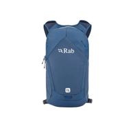 Rab Tygen Backpack - Lightweight Breathable Daypack for Travel, Hiking, & Commuting - Tempest Blue - 12-Liter (Back Length - Medium)