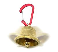 Hiking Bear Bell,Outdoor Alarm Supplies with Carabiner - Camping Alarm Bells,for Hiking Trail Camping Trip National Park Mountain Climbing Fishing Spot Wildlife Area Dog Owners Picnic