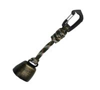 Hiking Bells for Bears, Anti Bear Bell, Animal Neck Bells, Outdoor Metal Bell Pendant, Camping Bell Accessories with Mute for Camping, Hiking