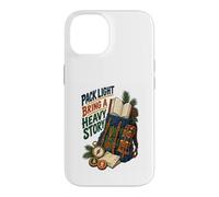 Hiking Book Lover Reading Backpack Camping Trail Reader Case for iPhone 14