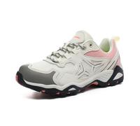 Hiking Boots Men's Women's Travel Sneaker Walking Shoes Couple's Lace-up Training Shoes Outdoor Off-Road Rock Climbing Anti-Slip White 5.5