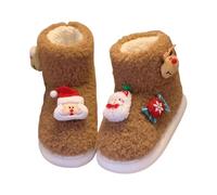 Hiking Boots Women,Winter Boots for Women Cozy Faux Lambswool Boots with Thick Soft Sole for Comfort and Warmth during Outdoor Adventures and Holidays (Brown, 4)