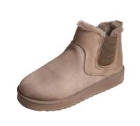 Hiking Boots Women,Women's Boots- Warmth Real Wool Insulated Winter Boots for Cozy Comfort and All-Season Style (Khaki, 6.5)