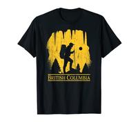 Hiking British Columbia Canada Hiker Trip Souvenir T-Shirt