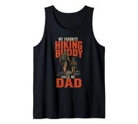 Hiking Buddy Calls Me Dad Funny Hiker Tank Top