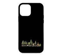 Hiking Camping Forest Outdoor Fans Adventure Nature Cartoon Case for iPhone 12 mini