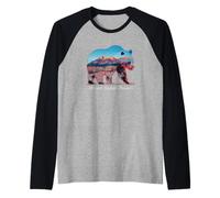 Hiking Camping Mount Baden-Powell National Park Raglan Baseball Tee