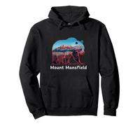 Hiking Camping Mount Mansfield National Park Pullover Hoodie