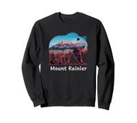 Hiking Camping Mount Rainier National Park Sweatshirt