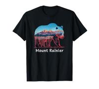 Hiking Camping Mount Rainier National Park T-Shirt