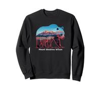 Hiking Camping Mount Woodrow Wilson National Park Sweatshirt