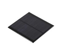 Hiking Charger for Camping Trickle Plus Phones Utilization. Usb Outdoor 5v Monocrystalline Silicon Carryable Solar Panel Charging for 1w Devices - Electronics Carry Simple for Small 95x95mm 5