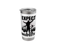 Hiking Climbing Wisdom Hard Way Mountains Saying Stainless Steel Insulated Tumbler