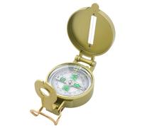 Hiking Compass - 7.4cm Waterproof Metal Compass Quick Search North Pocket Backpack Compass with Magnifying Glass Versatile Sight Lines with Hanging Ring for Survival