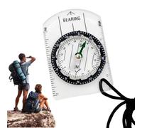 Hiking Compass - Compass for Backpack, Compass | Acrylic Camping Survival Compass, Portable Outdoor Navigation Tool Portable Compass for Outdoor Activities Na