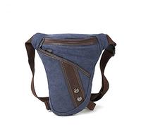 Hiking Cycling Leg Bag，Multifunctional Waist Bag, Motorcycle Leg Bag Men Thigh Fanny Pack Drop Bag Motorcycle Riding Shoulder Multi-functional Pouch Crossbody Nylon Male Hip Bum Belt Leg Waist Bags dr
