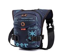 Hiking Cycling Leg Bag，Multifunctional Waist Bag, Motorcycle Leg Bag Men Waterproof Nylon Drop Leg Bags Thigh Hip Bum Belt Bag Waist Fanny Pack Boys Travel Riding Motorcycle Crossbody Shoulder Bags dr