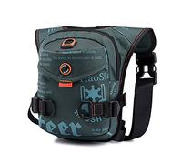 Hiking Cycling Leg Bag，Multifunctional Waist Bag, Motorcycle Leg Bag Men Waterproof Nylon Drop Leg Bags Thigh Hip Bum Belt Bag Waist Fanny Pack Boys Travel Riding Motorcycle Crossbody Shoulder Bags dr
