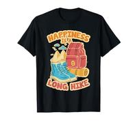 Hiking Day Happiness is A Long Hike T-Shirt