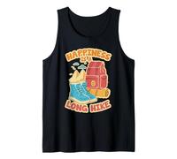 Hiking Day Happiness is A Long Hike Tank Top