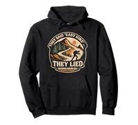 Hiking Day They Said Easy Hike They Lied Pullover Hoodie