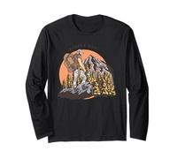 Hiking Designs - Wander More Long Sleeve T-Shirt