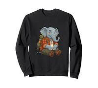 Hiking Elephant Outdoor Adventure Sweatshirt