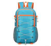 Hiking Essential Lightweight Packable Outdoor Backpack Built to Withstand Branches & Stones During Your Adventures (Light Bule)