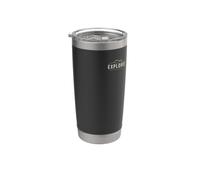 Hiking Explore Without Limits Mountain Trail Nature Explorer Stainless Steel Insulated Tumbler