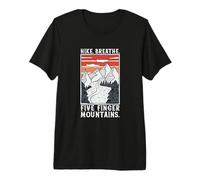 Hiking - Five Finger Mountains Premium T-Shirt