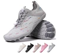 Hiking Footwear Barefoot for Womens Men,Quick Dry Water Shoes,Beach Pool Aqua Swim Surf Hiking Walking Shoes,Non-Slip Athletic Footwear Wide Toe Water Shoes