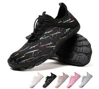 Hiking Footwear Barefoot for Womens Men,Quick Dry Water Shoes,Beach Pool Aqua Swim Surf Hiking Walking Shoes,Non-Slip Athletic Footwear Wide Toe Water Shoes