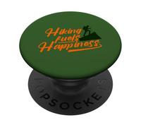 Hiking Fuels Happiness Mountain Explorer PopSockets Adhesive PopGrip