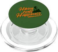 Hiking Fuels Happiness Mountain Explorer PopSockets PopGrip for MagSafe