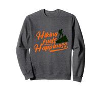 Hiking Fuels Happiness Mountain Explorer Sweatshirt