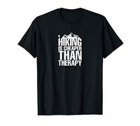 Hiking Is Cheaper Than Therapy T-Shirt
